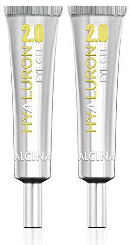 2er Lösch den Hautdurst Hyaluron 2.0 Eye Gel Augen Gel Alcina 15 ml
