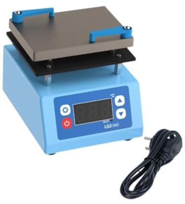 Colcolo Table chauffante électronique pour téléphone Pcba 10x12x10.2cm, prise ue 220V, contrôle Intelligent de la température, plage robuste 0-260 °C 160W