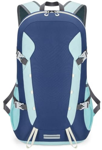 Vdaxvme 35 l wasserabweisender Rucksack, Camping, Tagesrucksack, große Kapazität, Reiserucksack, verstaubarer Rucksack für den Außenbereich