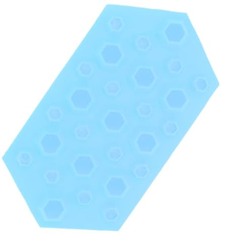 UTHCLO Molde De Silicona Para Cubos De Hielo y Dulces Diseño De Diamante Para Manualidades y Postres