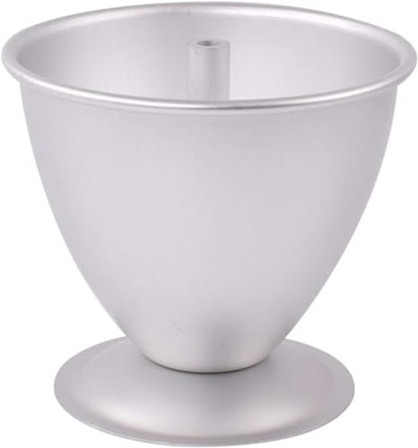 LiTaiJingNice Moule à gâteau en aluminium, moule à gâteau en forme de jupe de princesse, moule à gâteau anti-adhésif (17,8 cm)