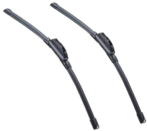 CARALL 2 Pezzi Spazzole Tergicristalli, Lunghezza 450mm / 400mm, Tutta Gomma Modello S985, Universale Per Parabrezza Anteriori