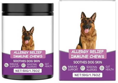 Complément pour le manteau de chien | Complément nutritionnel pour chien - Comprimés à croquer pour la santé animale, l'inconfort quotidien, restauration du manteau, de la maison et du voyage