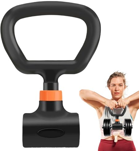Asa De Pesas Rusas - Mango Para Mancuernas - Accesorio De Equipo De Entrenamiento Ajustable Para Gimnasio En Casa Y Fortalecimiento Muscular