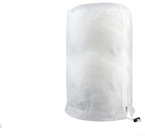 Yuanpgky Sacs de protection équipés d'un cordon de serrage ou d'une fermeture éclair 100 x 100 x 100 cm 180 cm, tissu non tissé, parfaits pour les plantes d'extérieur protégées par temps froid, gel
