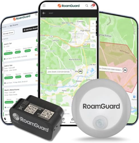 Pro 100 OBD II GPS Tracker with Intruder Sensor – Plug & Play Real-Time Vehicle Tracking Device for Cars, Vans & Trucks | Instant Break-In Alerts | 12 Month Subscription Included