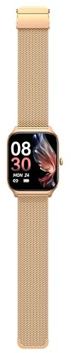 CASCHO Smartwatch Damen mit Telefonfunktion, 1.85 HD Uhren mit Herzfrequenz SpO2 Schlafmonitor Schrittzähler, 120+ Sportmodi Fitnessuhr, IP68 Fitness Tracker, Smart Watch Kompatibel für Android iOS
