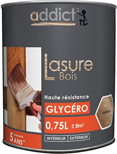 ADDICT LASURE BOIS ORANGE 0.75 L chêne
