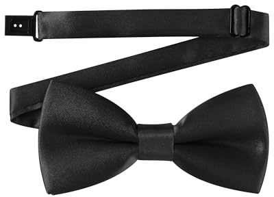 AWAYTR Kids Bow Ties for Boys - Adjustable Pre Tied Wedding Party Bowties