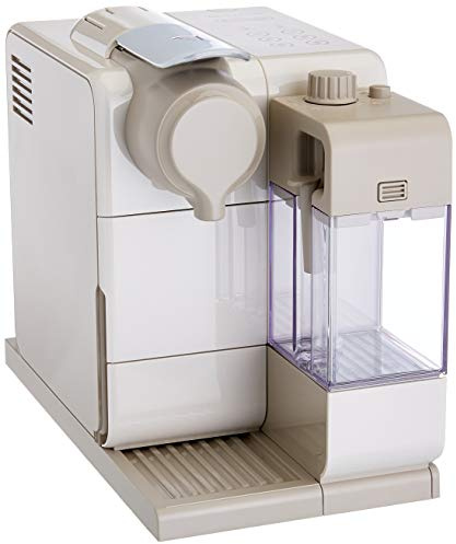 De'Longhi Nespresso Lattissima Touch EN 560.W Kaffeekapselmaschine mit Milchsystem, Flow Stop Funktion: Kaffee- und Milchmenge individuell einstellbar, 19 bar Pumpendruck, Weiß Beige
