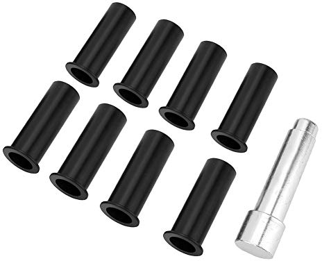 Gångjärn,Duokon 8pcs Door Hinge Pin Liners Bushings, Door Hinge Bushing Set Kit Fit For JKU 07-18 2 Door