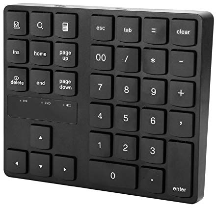 Mini tastierino numerico 35 tasti Tastiera ultra sottile di facile utilizzo per Microsoft per per sistema OS X.