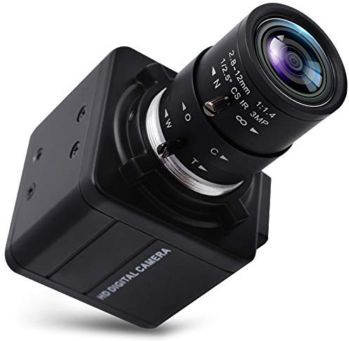 SVPRO 4K Ultra HD Webcam - 5X Optical Zoom, 3840x2160@30fps UHD USB Camera with Sony IMX317 Sensor for Mac/Window/Linux