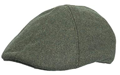WALKER AND HAWKES - Barney - Unisex Ballonmütze aus 6 Teilen - Flache Kappe im Country-Stil