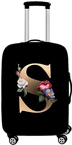 Mateju Kofferschutzhülle Elastisch Kofferhülle 19-32 Zoll, Gepäck Cover Reisekoffer Hülle Trolley Case Schutzhülle Luggage Cover Staubdichte Waschbare Kofferbezug (XL (29-32 Zoll),S)