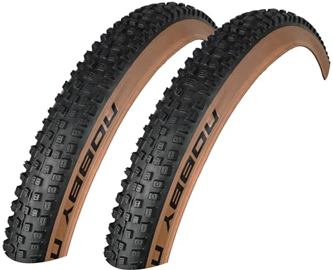 2X Schwalbe Nobby NIC 62-622 schwarz/Bronze Faltreifen 29x2.40 Fahrradreifen