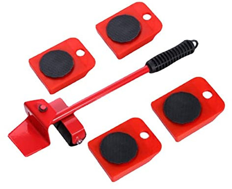 Möbelheber, ABS-Rolle, Stahl-Möbelgleiter-Set, Robuster Möbeltransporter, Möbelbewegungsrollen-Werkzeuge