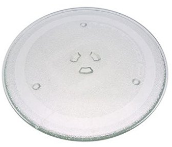 Genuine DE74-00027A Microwave Cooking Glass Turntable 255mm Plate Compatible with Samsung ME71M ME731K-B ME731K ME732K-B ME732K-S ME732K