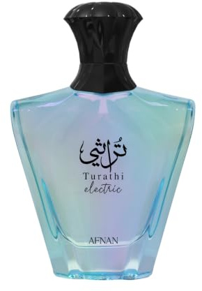 Afnan Turathi Electric Unisex Eau de Parfum, 3.0 Fl. Oz
