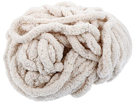 jojofuny Lana Islandesa Gruesa de Chenilla Hilo para Tejer Manual Suministros para Tejer Lana Gruesa para Manualidades de Chenilla