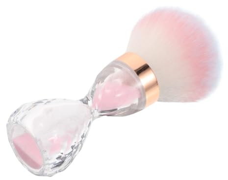 SHERCHPRY Cleaning Brush Soft Bristles Powder Brush for Dust Collection for Nail Art and Makeup Application