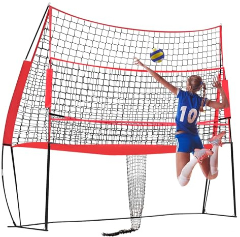Filet d'entraînement professionnel pour volley-ball, réglable en hauteur, portable, pour l'intérieur et l'extérieur