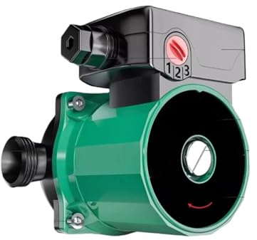 Central Heating Circulation Pump, Whole House Heating Pump, Stainless Steel Motor, Thickened Impeller, Aviation-Grade Aluminum Casing, High Temperature Resistant, Homeowners