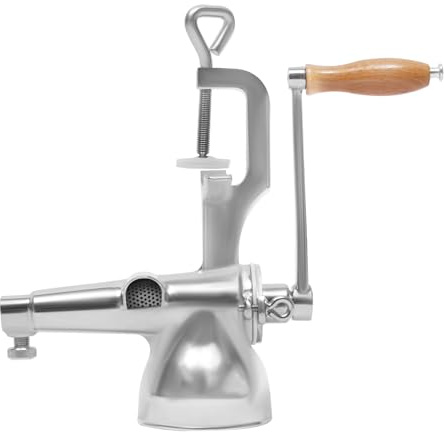 Presse-Agrumes Manuel Professionnel, Presse-Fruits à Levier en Acier Inoxydable 304, Extracteur de Jus avec Filtre Fin et Bras Ergonomique, Idéal pour Orange Citron Grenade, Design Moderne 32cm