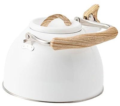 Bollitore con fischio Colino da caffè Bollitore per tè bollente Fornello a induzione Bollitore Bollitori per acqua con fischio Bollitore a induzione Bollitore per acqua da campeggio Acciaio inossid