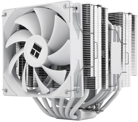Thermalright Peerless Assassin 140 Refroidisseur de processeur à 6 caloducs AGHP, double ventilateur PWM 1500 tr/min, refroidisseur à double tour, pour AM5/AM4 et Intel LGA 1700/1851/1150/1151/1200