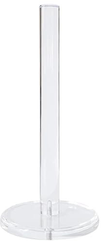 Porte-rouleau d'essuie-tout – Support en acrylique pour essuie-tout, distributeur de serviettes en papier de comptoir, support de rouleau transparent, distributeur de serviettes de cuisine élégant,