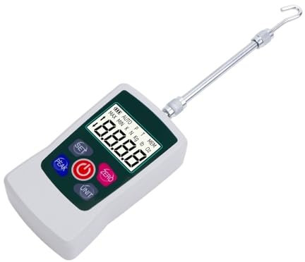 Trigger Pull Gauge, Portable 500N AMF Digital Force Gauge Tester Meter Push Pull Spring Dynamometer HIgh Precision Testing Measuring Instrument,Effective Stroke Measurement