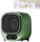 ELIKBH Asciugatrice a Condensazione, Mini Asciugatrice, 5 modalità di Asciugatura, Carico di 0,8 kg, Asciugatrice Ventilata per Piccoli Capi di Bucato(Green)