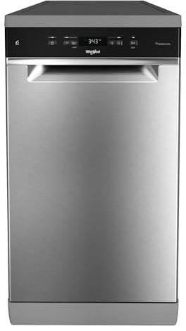 Whirlpool WH4FD11CS7A0X - Lavastoviglie Libera Installazione Per 11 Coperti. Lavastoviglie Con Tecnologia Sesto Senso Larghezza 45,0cm, Profondità 59,0cm, Altezza 85,0cm, Classe Energetica D