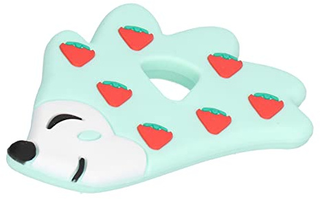 Acouto Massaggiagengive per Bambini, Giocattolo per Gengive in Silicone per Protezione Orale, Aiuta Ad Alleviare Il Dolore della Dentizione per Neonati e Bambini Piccoli, Lunghezza 6 Cm e Larghezza
