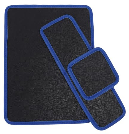 Yechiry Juego de Alfombrillas Magnéticas para Herramientas, Almohadilla de Soporte de Piezas Recubiertas de PVC Práctica para Tornillos de Llave Mecánica, Color Azul para Mantenimiento de Automóviles