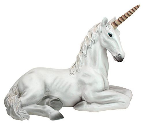Design Toscano DB101 Sculpture de licorne mystique d'Avalon Multicolore 51 x 81,5 x 62 cm