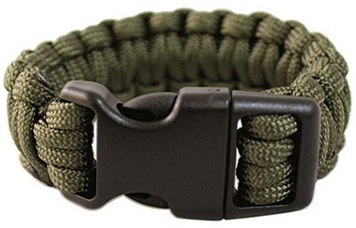Mil-Tec Paracord Armband, 15 mm, Oliv