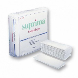 Inkontinenz-Einlagen Suprima Vorlagen Extra (50 Stück)