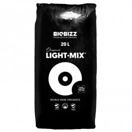 BioBizz Light Mix 20 Liter für besseres Wachstum - Wurm-Humus - Erde - Diskret verpackt am selben oder nächsten Werktag verschickt