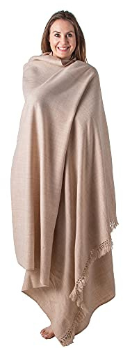 Om Shanti Crafts Damen Simplicity Schal,Stola,Elegantes