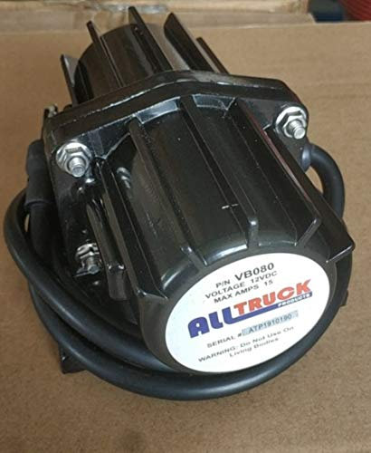 All Truck Products VB080 - Vibrador de 80 libras y 12 VCC para esparcidor de arena salada, mezclador de hormigón, camión volquete, esparcidor de fertilizantes, esparcidor de cal, esparcidor de
