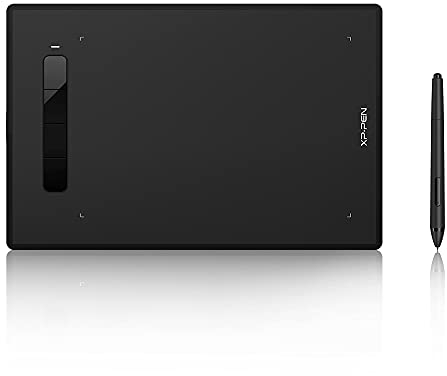XP-PEN G960S Plus Tablette Graphique 9x6 Pouces à Stylet 8192 Niveaux avec Inclinaison et Gomme Numérique pour Dessin, OSU, Signature/Ecriture Digitale