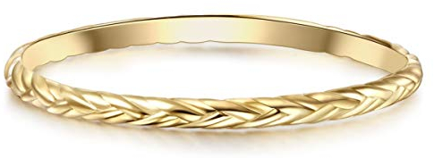 GLANZSTÜCKE MÜNCHEN Damen Ring 925/- Sterling Silber gelbvergoldet 18 Karat Silberring