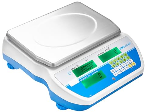 Adam Equipment Cruiser CDT 4 Dual Counting Scales, Precision Weighing, UK Plug, LCD Display, Industrial & Retail Use, Accurate Parts Counting, Durable Design, Easy Calibration, 4kg Capacity