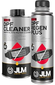 JLM Diesel DPF Cleaner 375ml + JLM Diesel DPF ReGen Plus 250ml - 625ml