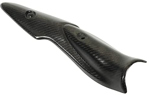 Cubierta de Escudo Térmico de Escape, Tubo de Enlace Medio de Motocicleta Protector de Tubo de Fibra de Carbono Z900 para Z900 2017‑2019 20172019