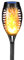 LQWELL® Solarleuchten Solar Fackellicht für Außen Garten 1 Stück 12 LED Solarlampe mit Realistischer Flammeneffekt IP65 Wasserdicht Gartenfackeln Solar Weg Hinterhöfe Rasen Beleuchtung