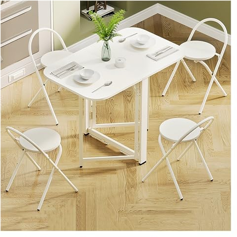 Tisch Ausklappbar, Esstisch Klapptisch, Klappbarer Tisch, Klapptisch, Esszimmertisch Kaffeetisch Mit Verstellbaren FüßE, Funktionstisch, BüRotisch Mit Metallbeinen, Esstisch, FüR KüChe Wohnzimmer ( Co