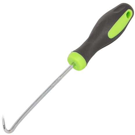 Harbour Housewares Weed Control Membrane Peg Remover - 17cm - Heavy-Duty Metal Ground Cover Grass Fabric Netting Garden Netting Pin Landscaping Stake Removal Tool